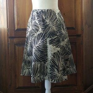 Talbots Sz4 Godet Style Skirt